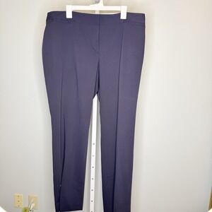 Liz Claiborne Collection Audra Straight Leg‎ Navy Pant Size 18 NWT